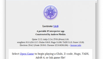 Lectrote screenshot