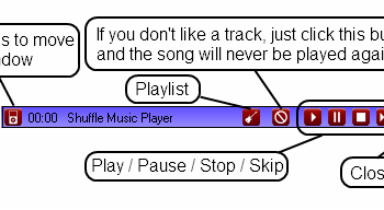 Shuffle Music Player screenshot