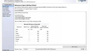 Ispirer SQLWays Toolkit screenshot