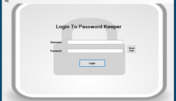 Password Keeper screenshot
