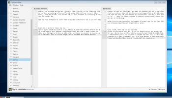 Try to translate for Windows screenshot
