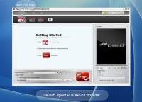 Tipard PDF ePub Converter screenshot