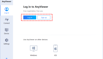 AnyViewer screenshot