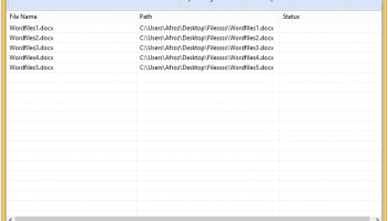 Detail Editor for Word Document screenshot