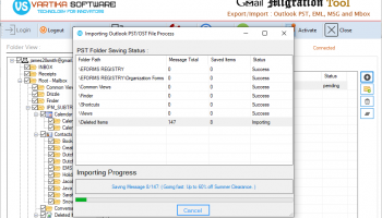 Gmail Migration Tools VartikaSoftware screenshot