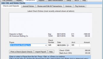 Medlin Accounting screenshot