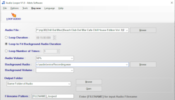 Audio Looper screenshot