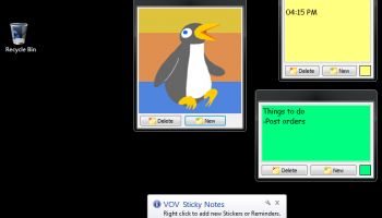 Vov Sticky Notes screenshot