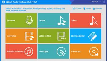 GiliSoft Audio Toolbox screenshot