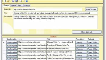 RSS Channel Writer screenshot