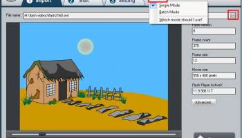 Amazing Flash to MPEG Converter screenshot