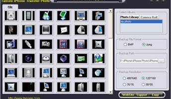 Tansee iPhone/iPad/iPod Photo&Camera Transfer screenshot