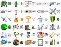 Militärische Icon Sammlung screenshot