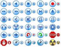 Multimedia Toolbar Icons screenshot