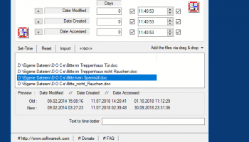 NewFileTime screenshot