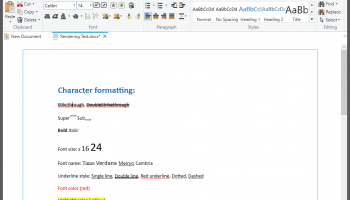 Document.Editor screenshot