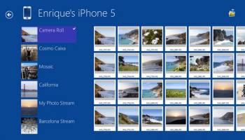 Photo Transfer App for Win8 UI screenshot