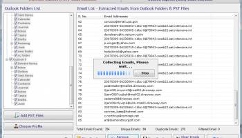 Express Email Extractor for Outlook N screenshot