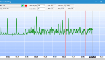 Universal Fast Ping screenshot