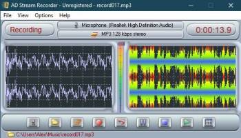 AD Stream Recorder screenshot