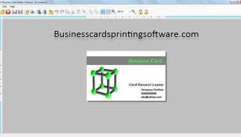 Business Cards Printing Software screenshot