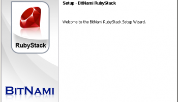 BitNami RubyStack screenshot