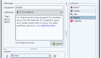 Esmska Portable screenshot