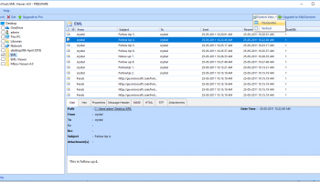 EML Viewer screenshot