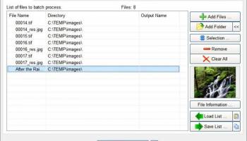 Able Batch Image Converter New screenshot