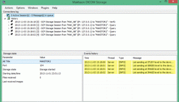 Makhaon DICOM PACS screenshot