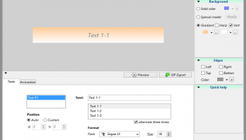 EasyBanner Free screenshot