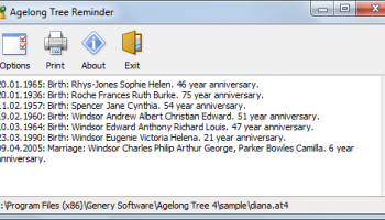 Agelong Tree Reminder screenshot