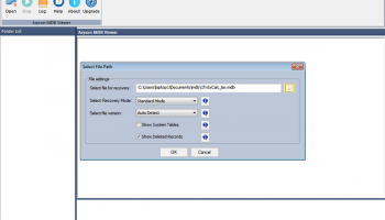 MDB Viewer screenshot