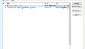 Virtual Desktop Manager screenshot