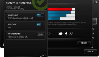 BitDefender Free Edition screenshot