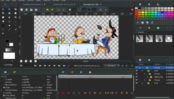 Synfig Studio screenshot