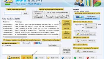 Text SMS Software-Professional screenshot