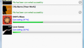 MediaHuman Audio Converter screenshot