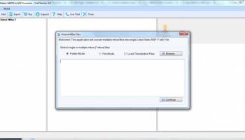Softaken MBOX to NSF Converter screenshot