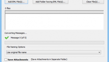 EML to DOC Conversion screenshot