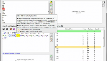 Free RegEx Editor screenshot