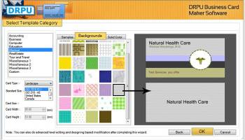 Business Card Designer Program screenshot