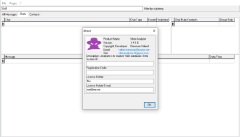 Viber Analyzer screenshot