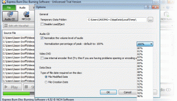 Express Burn Disc Burning Software Free screenshot