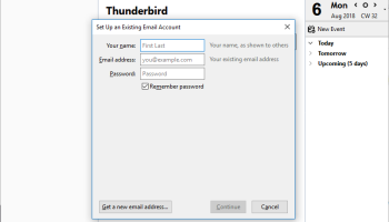 Thunderbird Portable screenshot
