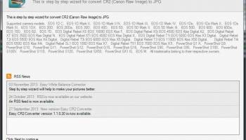 Easy CR2 Converter screenshot