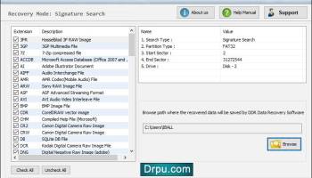 Data Restore Removable Media screenshot