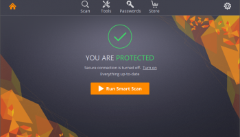Avast Pro Antivirus screenshot