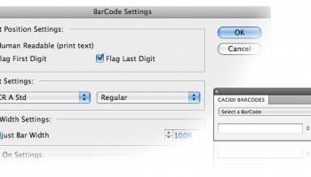 Cacidi BarCodes screenshot