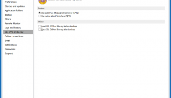 Backup4all Lite screenshot